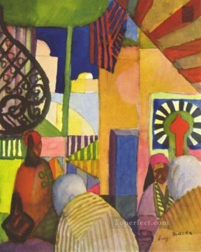 In The Bazar Expressionism Oil Paintings